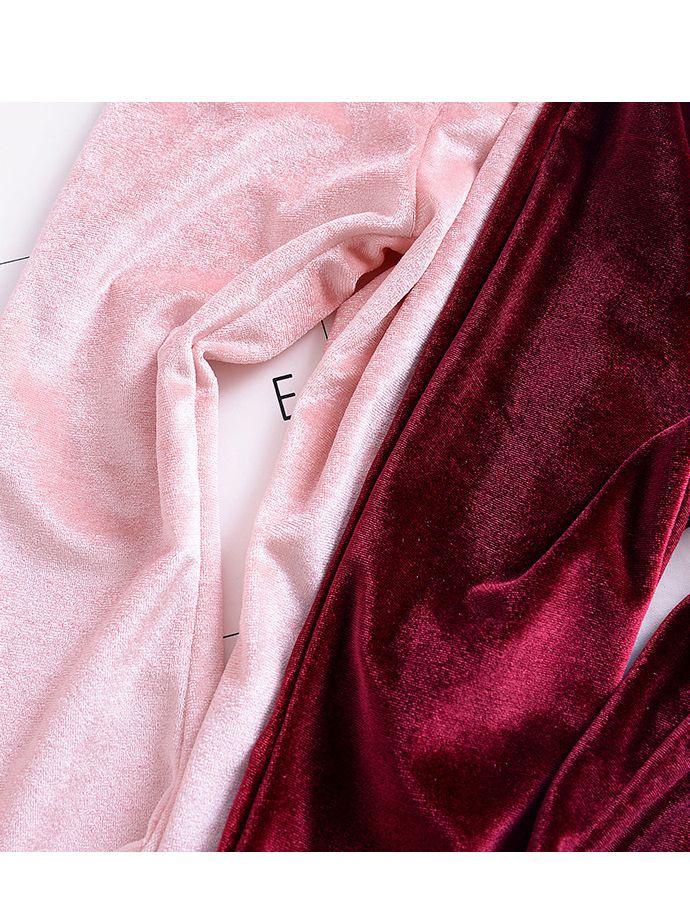 Fashion Baby Toddler Girls Elastic Waist Bell Bottom Pants - dianjiang-