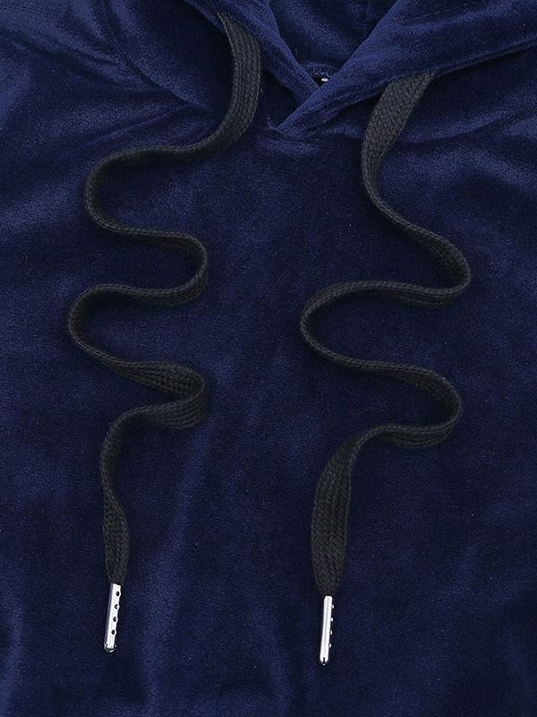 Fashion  Infant Toddler Kids Velvet 2-Piece Outfits Pom Pom Trimmed Hoodie + Trousers - dianjiang-