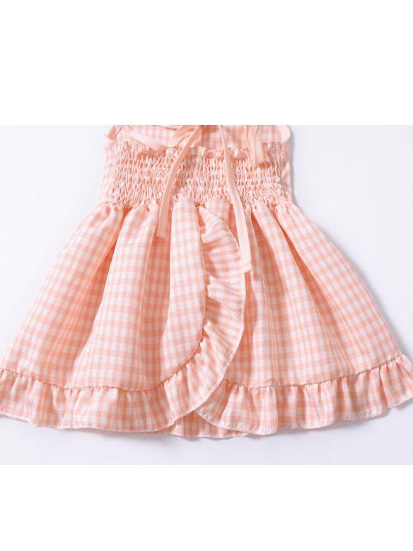 Fashion Toddler Infant Girl Summer Ruffle Sleeve Casual Dress - dianjiang-
