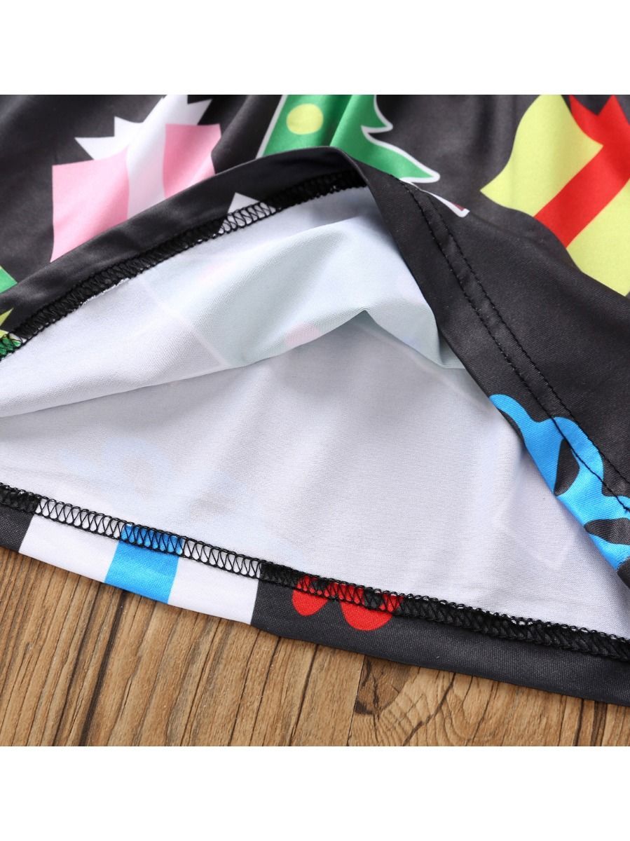 Fashion Toddler Little Girl Christmas Tree Gift Dress - dianjiang-