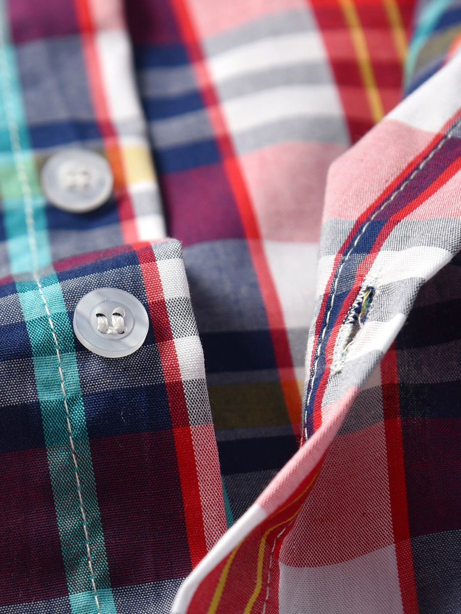 4-Piece Little Boys Party Wear Plaid Suit - dianjiang-