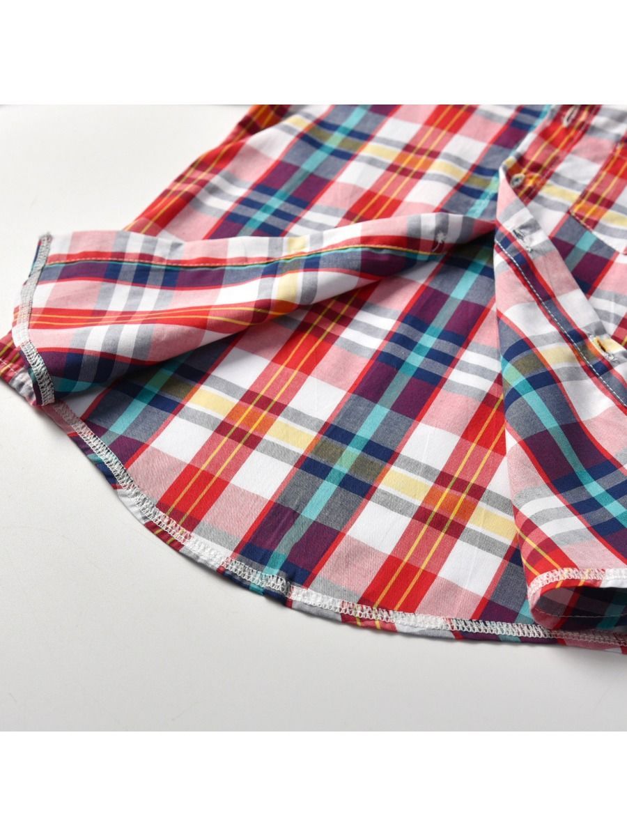 4-Piece Little Boys Party Wear Plaid Suit - dianjiang-