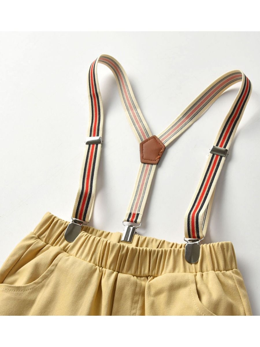 4-Piece Little Boys Party Wear Plaid Suit - dianjiang-