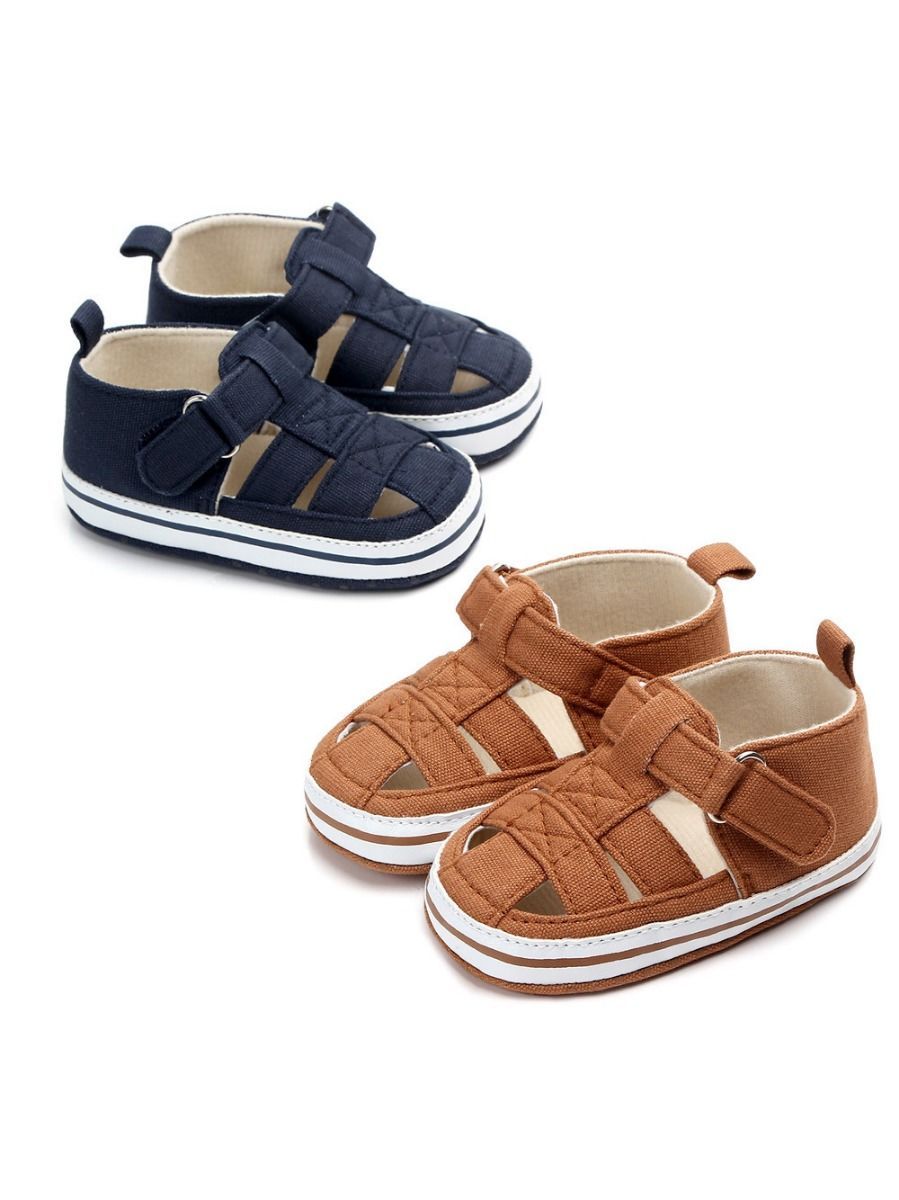Solid Color Shoes First Start Crib Sandals - dianjiang-