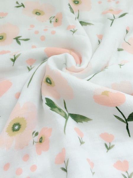 Floral Printed Baby Cotton Blend Blanket - dianjiang-