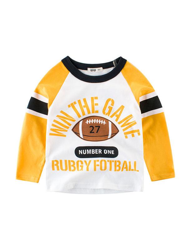 Football Rugby Sports Top Long-sleeve T-shirt - dianjiang-