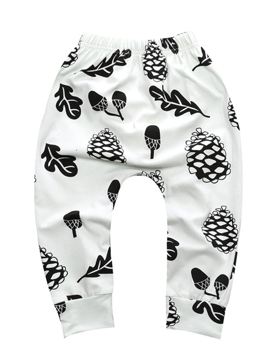 Fruit Print Pants Casual Trousers for Infant Unisex - dianjiang-