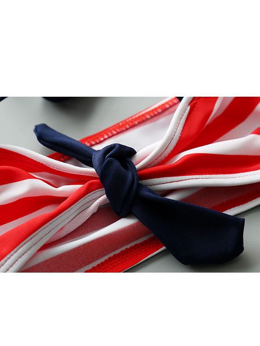 3-Piece Toddler Girls Swimwear Set Bikini + Swimming Trunks + Headband - dianjiang-