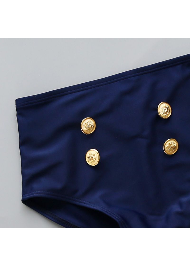 3-Piece Toddler Girls Swimwear Set Bikini + Swimming Trunks + Headband - dianjiang-