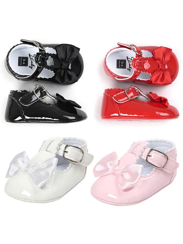 Glossy Surface Pre-walking Crib Shoes for Babies - dianjiang-