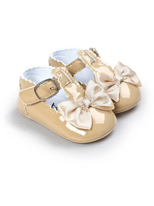 Glossy Surface Pre-walking Crib Shoes for Babies - dianjiang-