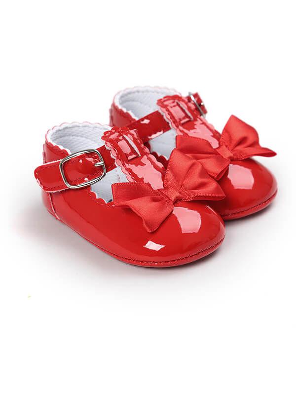 Glossy Surface Pre-walking Crib Shoes for Babies - dianjiang-