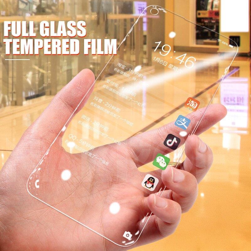 9H Protective Glass For Huawei Honor 20 10 9 8 Lite Tempered Screen Protector Glass Honor 30 30S V30 V20 V10 V9 Play Glass Film - dianjiang-