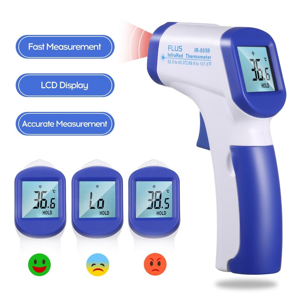 infrared thermometer non contact body gun thermometer termometer infrared ir thermometer body temperature meter termometro - dianjiang-