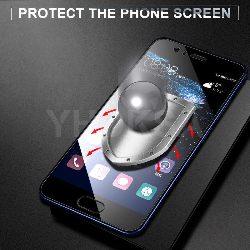 9H Tempered Glass For Huawei Y7 Y6 Y5 Prime 2018 2019 Y5 Lite Protective Glass Huawei Y9 2018 Prime 2019 Screen Protector Glass - dianjiang-