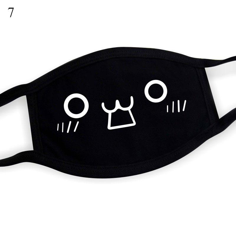 Cotton Windproof Mouth Face Mask 12 Style Teeth Pattern Cartoon Mouth Masks Anime Mask Autumn Fashion Warm Face Mask Hot Sale - dianjiang-