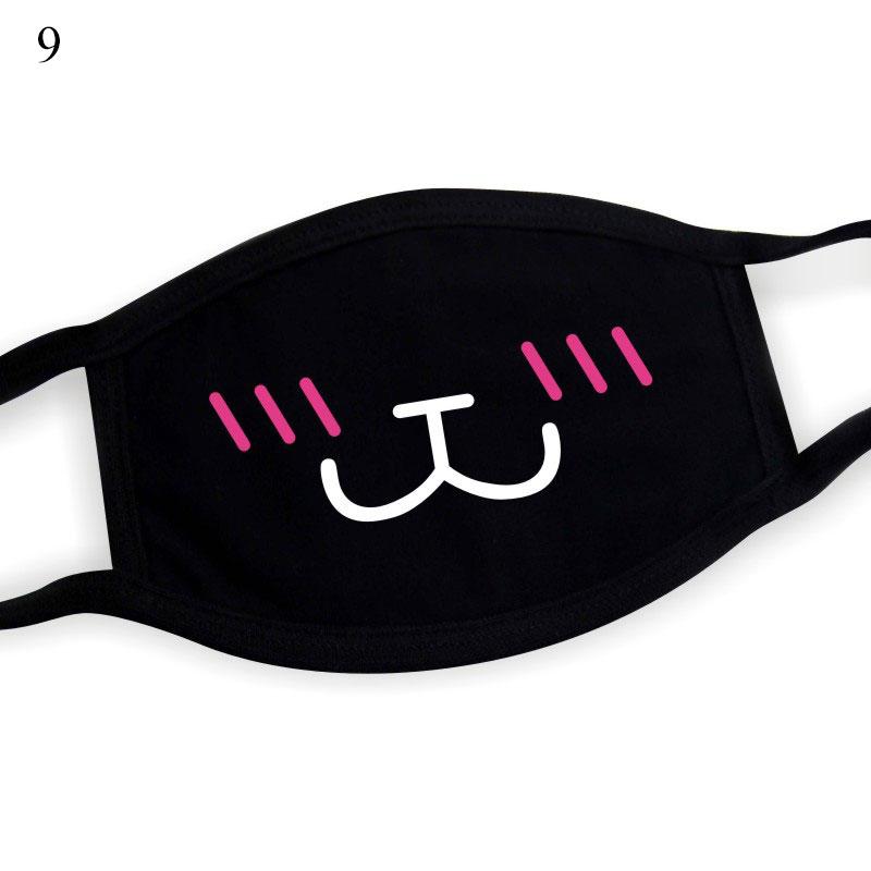 Cotton Windproof Mouth Face Mask 12 Style Teeth Pattern Cartoon Mouth Masks Anime Mask Autumn Fashion Warm Face Mask Hot Sale - dianjiang-