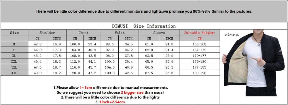 DIMUSI Men's Bomber Zipper Jacket Winter Male Fleece Warm Coats Casual Streetwear Hip Hop Slim Fit Pilot Jackets Mens Clothing - dianjiang-