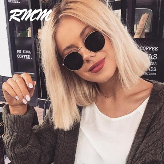 RMM 2020 Classic Small Frame Round Sunglasses Women/Men Brand Designer Alloy Mirror Sun Glasses Vintage eyeglass free shiping - dianjiang-