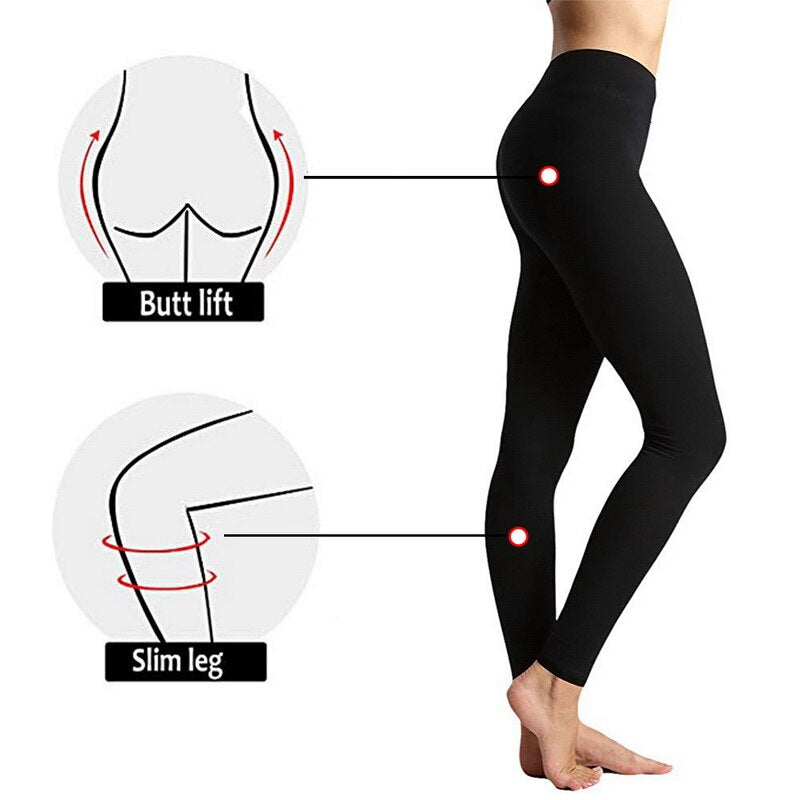 PUIMENTIUA Women Leggings Fitness Seamless Tummy Fitness Pants High Waist Workout Trousers Slim Gym Sportswear Plus Size 3XL - dianjiang-