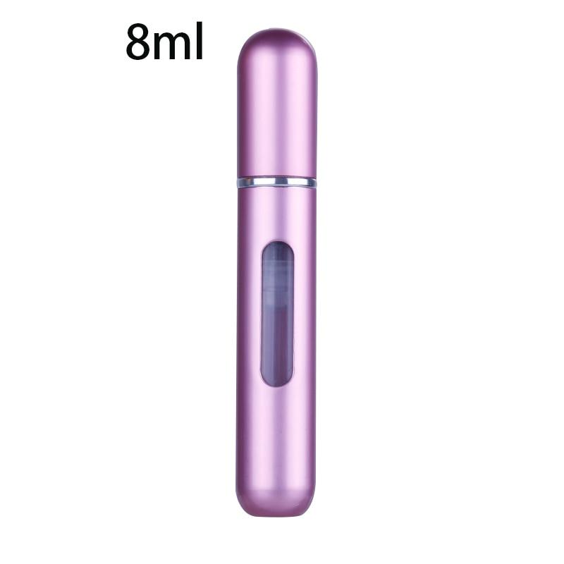8ml 5ml Portable Mini Refillable Perfume Bottle With Spray Scent Pump Empty Cosmetic Containers Spray Atomizer Bottle For Travel - dianjiang-