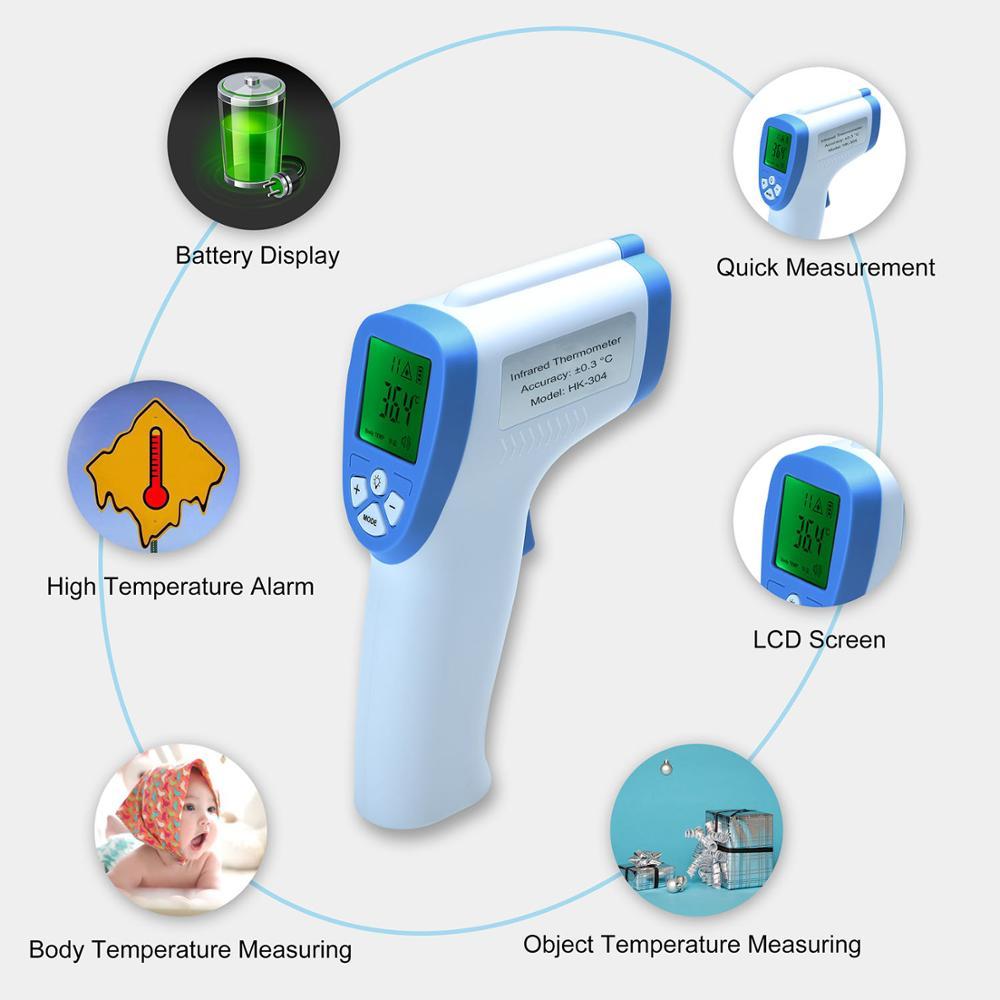 infrared thermometer non contact body gun thermometer termometer infrared ir thermometer body temperature meter termometro - dianjiang-