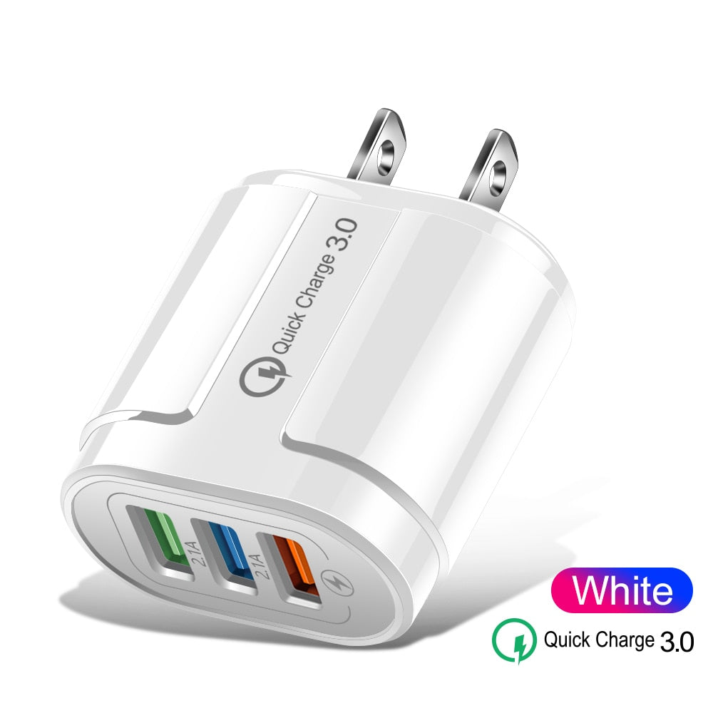 usb fast charger quick charge 3.0 4.0 universal wall mobile phone tablet chargers for iphone 11 samsung huawei charging charger - dianjiang-