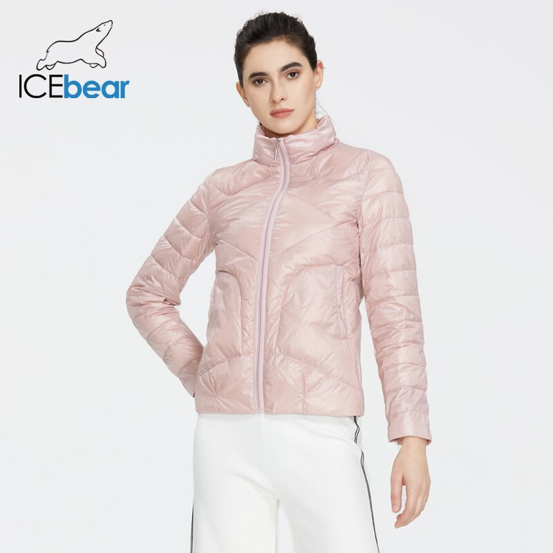 ICEbear 2020 Women Spring Lightweight Down Jacket Stylish Casual Women Jacket Female Collar Women Clothing GWY19556D - dianjiang-