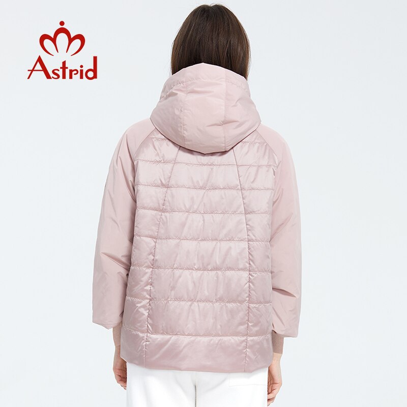 Astrid 2020 Spring coat women Outwear trend Jacket Short Parkas casual fashion female high quality Warm Thin Cotton ZM-8601 - dianjiang-