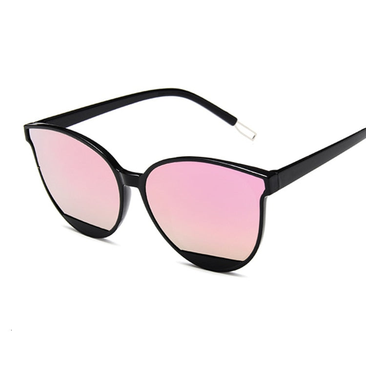 New Classic Oval Red Women Sunglasses Female Vintage Luxury Plastic Brand Designer Cat Eye Sun Glasses UV400 Fashion - dianjiang-