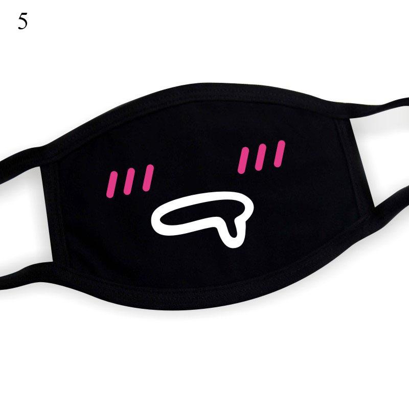 Cotton Windproof Mouth Face Mask 12 Style Teeth Pattern Cartoon Mouth Masks Anime Mask Autumn Fashion Warm Face Mask Hot Sale - dianjiang-