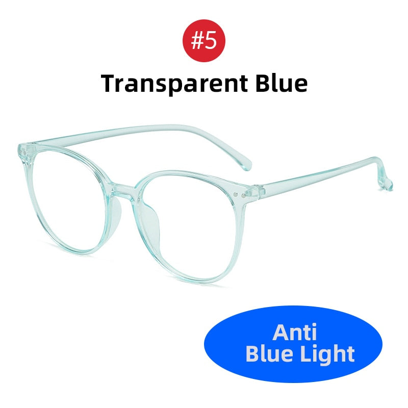 2020 Trends Office Anti Blue Light Oversized Glasses Computer Women Blue Blocking Gaming Big Size Men Eyeglasses Frame - dianjiang-