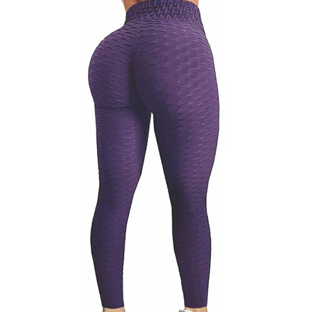 New Solid Sexy Push Up Leggings Women Fitness Clothing High Waist Pants Female Workout Breathable Skinny Black Leggings - dianjiang-