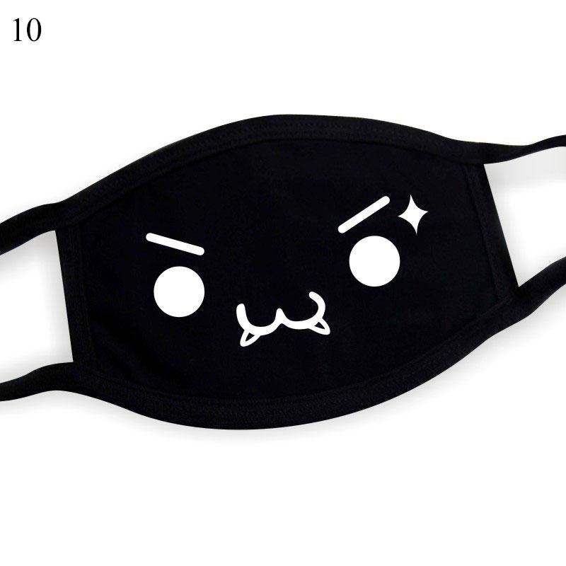 Cotton Windproof Mouth Face Mask 12 Style Teeth Pattern Cartoon Mouth Masks Anime Mask Autumn Fashion Warm Face Mask Hot Sale - dianjiang-