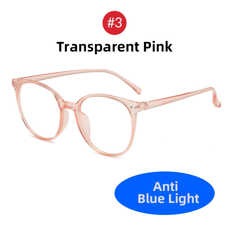 2020 Trends Office Anti Blue Light Oversized Glasses Computer Women Blue Blocking Gaming Big Size Men Eyeglasses Frame - dianjiang-