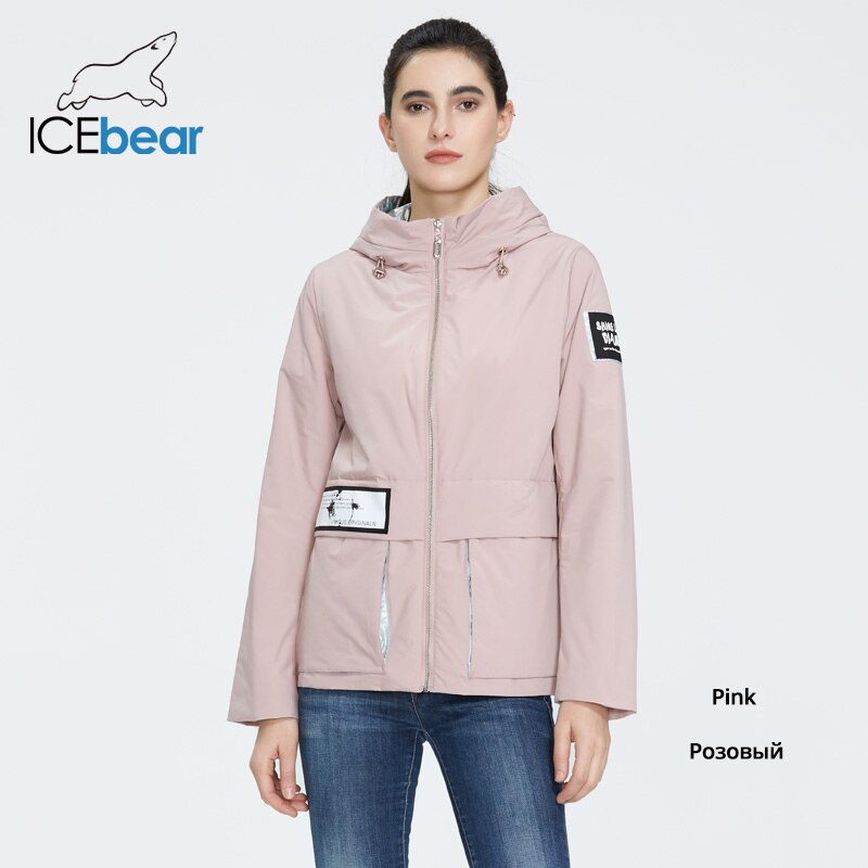 ICEbear 2020 New Women Coat Spring Casual Women Jacket Women Jacket Hooded Quality Women Clothing GWC20728I - dianjiang-