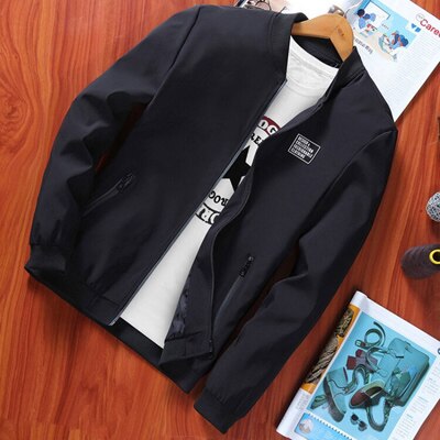 DIMUSI Men's Bomber Zipper Jacket Winter Male Fleece Warm Coats Casual Streetwear Hip Hop Slim Fit Pilot Jackets Mens Clothing - dianjiang-