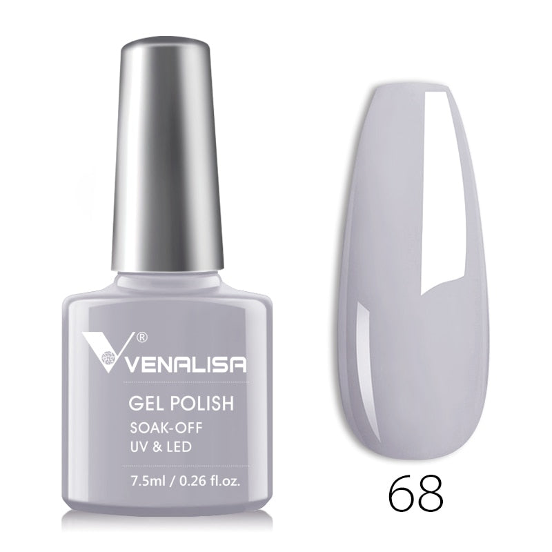 Venalisa Transparent Gel Polish Varnishes Hybrid Nails For Manicure 7.5ML Ice Spar Cat Eyes Soak off Enamel UV Gel Nail Polish - dianjiang-