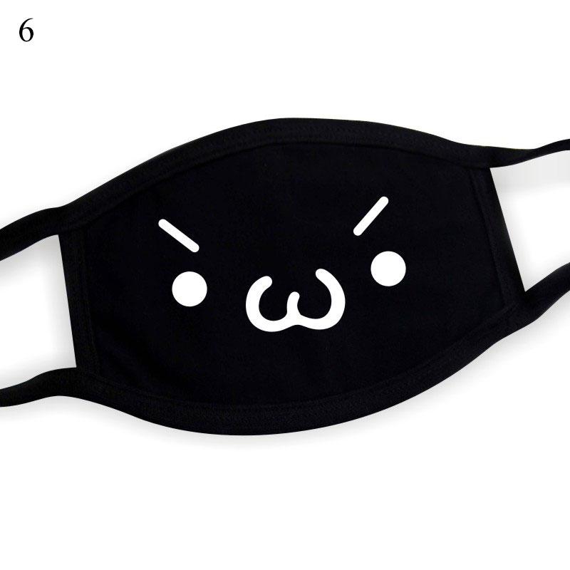 Cotton Windproof Mouth Face Mask 12 Style Teeth Pattern Cartoon Mouth Masks Anime Mask Autumn Fashion Warm Face Mask Hot Sale - dianjiang-