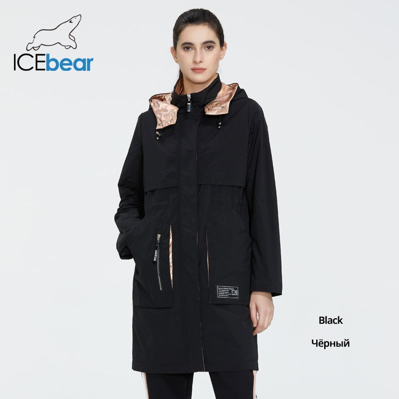 ICEbear 2020 New Women Coat Long Women Jacket Quality Women Coats Fashion Casual Women Clothing Brand Women Clothing GWC20727I - dianjiang-