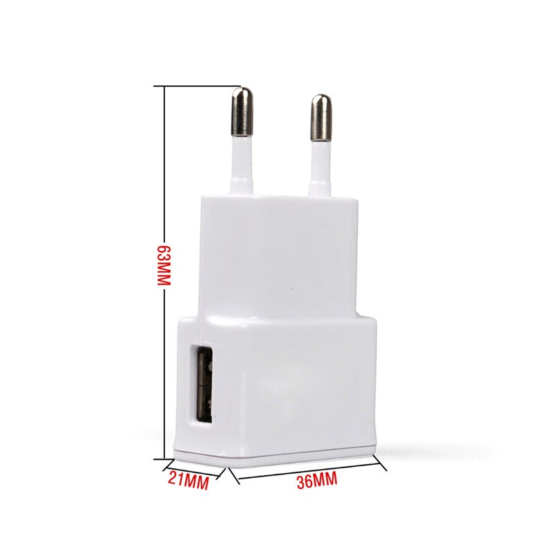 Wall USB Charger 1 USB EU plug For Samsung iphone Mobile phone charging Power Adapter Micro Charger Travel For ipad Universal - dianjiang-