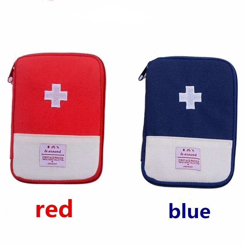 Portable Outdoor First Aid Kit Bag Pouch Travel Medicine Package Emergency Kit Bags Small Medicine Divider Storage Organizer - dianjiang-