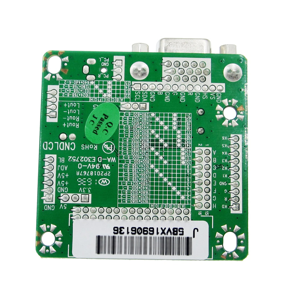 MT6820-B MT6820B Universal LVDS LCD Montor Screen Driver Controller Board 5V 10