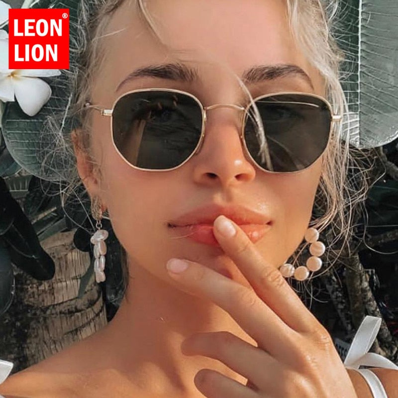 LeonLion 2019 Metal Classic Vintage Women Sunglasses Luxury Brand Design Glasses Female Driving Eyewear Oculos De Sol Masculino - dianjiang-