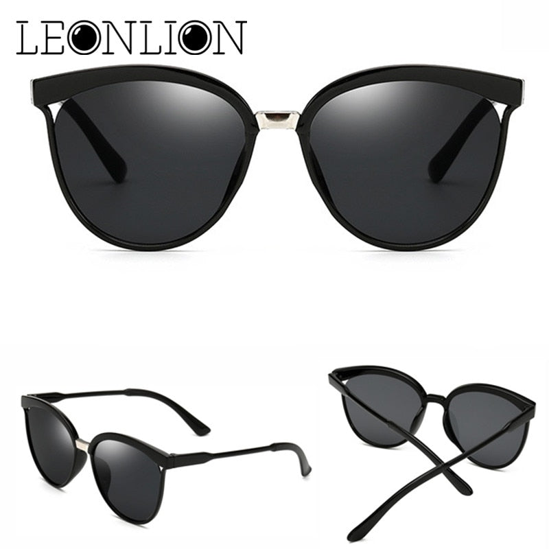 LeonLion Candies Brand Designer Cat Eye Sunglasses Women Luxury Plastic Sun Glasses Classic Retro Outdoor Oculos De Sol Gafas - dianjiang-