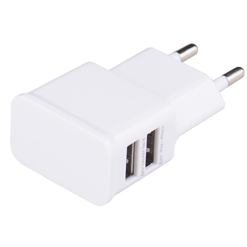 5V 2A EU Plug Adapter USB Wall Charger For Samsung iphone Xiaomi Mobile Phone Charger For ipad Universal Travel AC Power Charger - dianjiang-