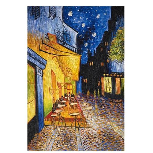 Famous Van Gogh Cafe Terrace At Night Oil Painting Reproductions on Canvas Posters and Prints Wall Art Picture for Living Room - dianjiang-