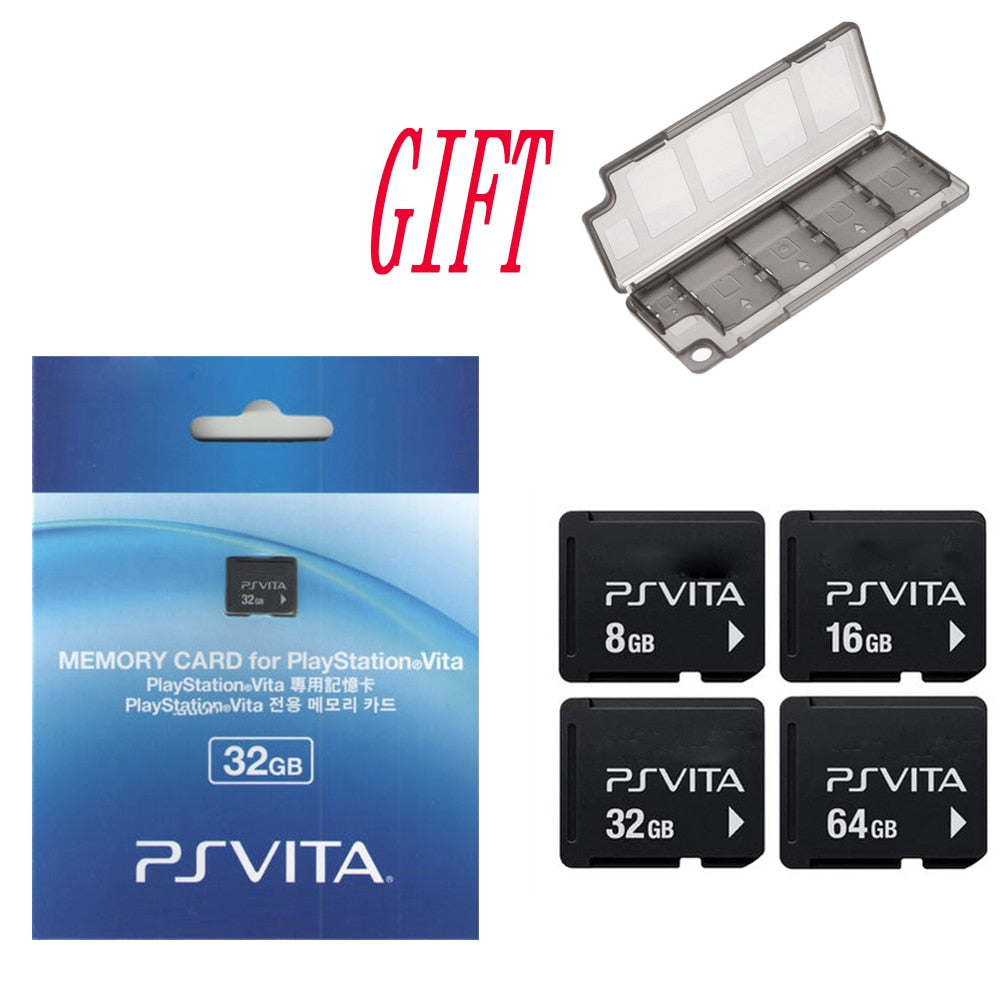 For Sony PS Vita PSV 1000 2000 4G 8G 16G 32GB 64GB Memory Card for PSVita Memory Card Original with gift Storage Box - dianjiang-