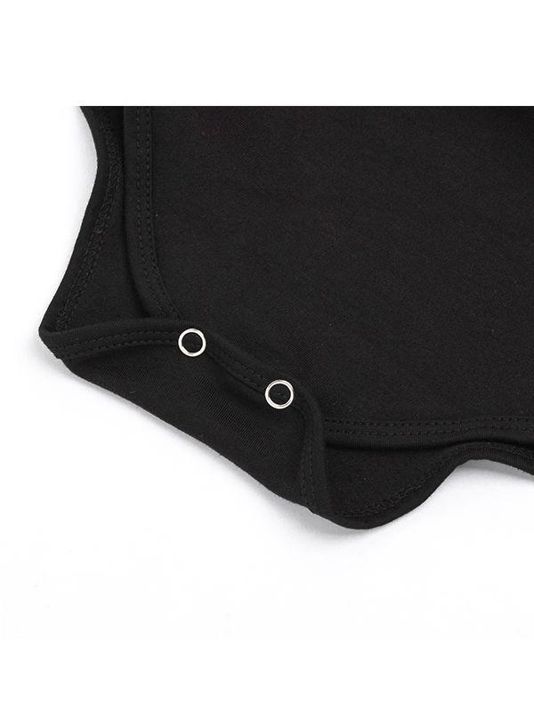 Halloween 2-piece Skeleton Romper Dress+ Headband Set - dianjiang-