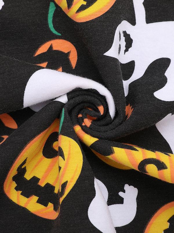 Halloween Ghost Pumpkin Infant Baby Hoodie Overall - dianjiang-